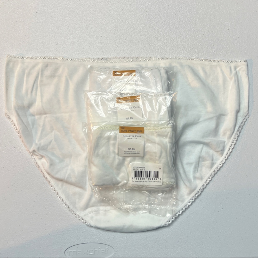 Charter Club White Panties (3XL)